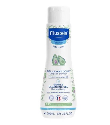 ژل شستشو سر و بدن کودک 200 میل موستلا MUSTELA - لیست سیسمونی