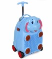 چمدان چرخدار بزرگ کودک مدل فیل - کیف و چمدان کودک