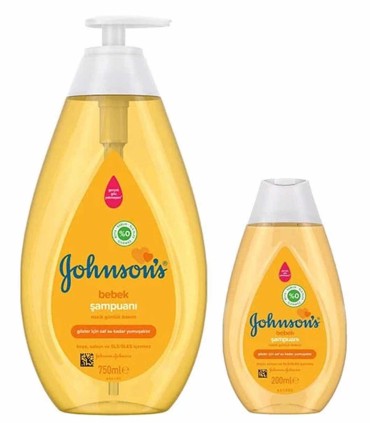 شامپو سر بچه 2 عددی جانسون Johnsons