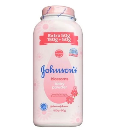 پودر بچه 200 گرمی جانسون صورتی JOHNSONS