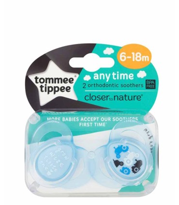 پستانک تمام سیلیکون دو عددی any time تامی تیپ Tommee Tippee - 1