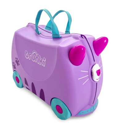 چمدان مسافرتی کودک ترانکی طرح گربه Trunki
