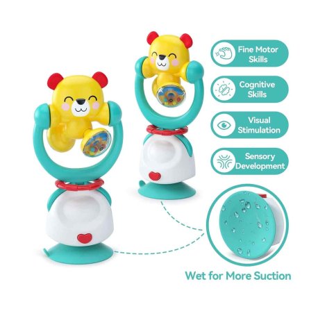 اسباب بازی جغجغه استپ دار هولی تویز Hola Toys