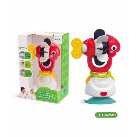 اسباب بازی جغجغه استپ دار هولی تویز Hola Toys