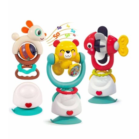 اسباب بازی جغجغه استپ دار هولی تویز Hola Toys