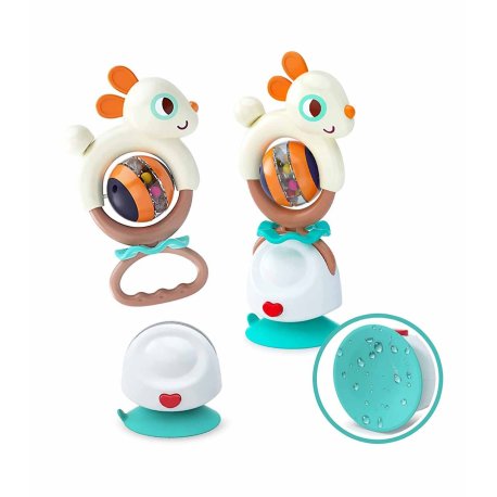 اسباب بازی جغجغه استپ دار هولی تویز Hola Toys