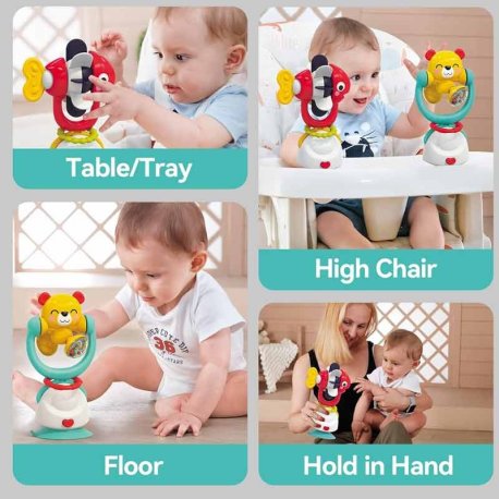 اسباب بازی جغجغه استپ دار هولی تویز Hola Toys