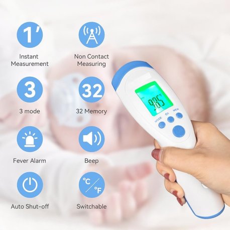 تب سنج لیزری غیر تماسی ماماس پاپاس mamas & papas
