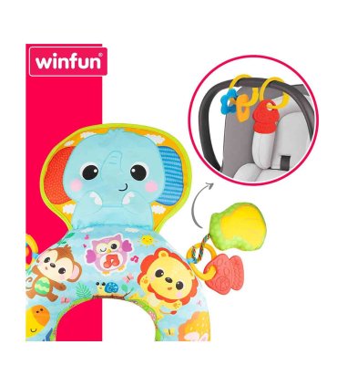 بالش موزیکال تامی پیلو نوزاد طرح فیل وین فان WinFan