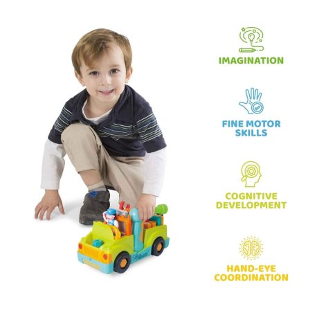 اسباب بازی کامیون ابزار هولی تویز Hola Toys