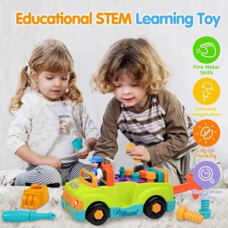 اسباب بازی کامیون ابزار هولی تویز Hola Toys