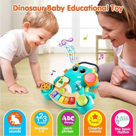 پیانو دایناسور هولی تویز Hola Toys