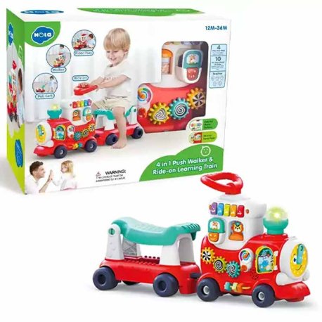 واکر 4 در 1 طرح لوکوموتیو هولی تویز Hola Toys
