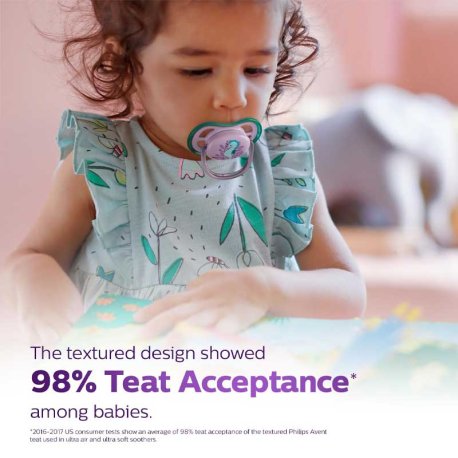 پستانک الترا ایر اونت 6-18 ماه طرح ماهی Philips Avent