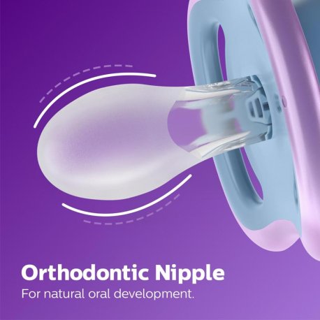 پستانک الترا ایر اونت 6-18 ماه طرح ماهی Philips Avent