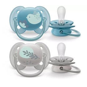 پستانک الترا ایر اونت 6-18 ماه طرح پرنده و گندم Philips Avent
