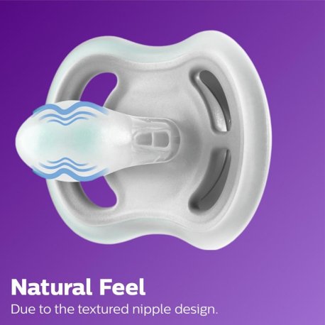 پستانک الترا ایر اونت 6-18 ماه طرح پرنده و گندم Philips Avent