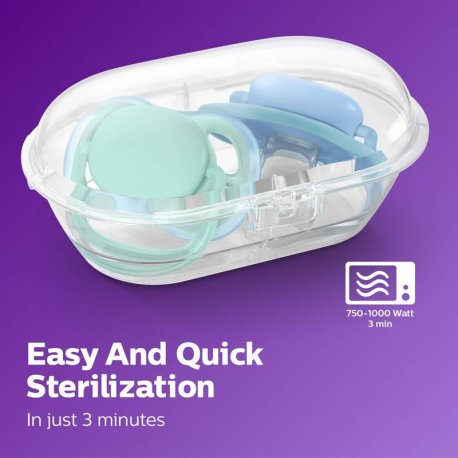 پستانک الترا ایر اونت 6-18 ماه طرح پرنده و گندم Philips Avent