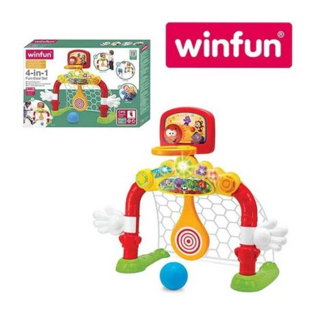 دروازه گل اسباب بازی 4کاره وین فان Win Fun