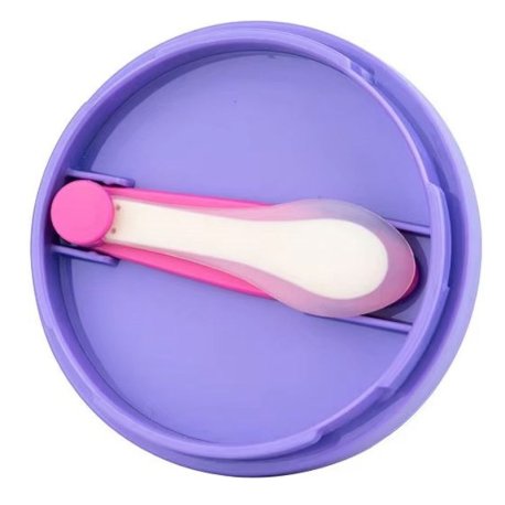 فلاسک غذا 450 میل  قاشق دار چاپی