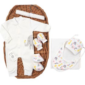 ست لباس بیمارستانی دخترانه مادرکر طرح فیل Mothercare