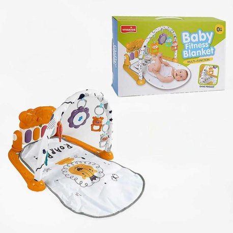 تشک بازی پیانودار ویوا کیدز طرح شیرVIVAKIDS