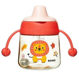 لیوان دسته دار آموزشی کودک مدل سوپاپدار 240 میل رووکو Rovoco