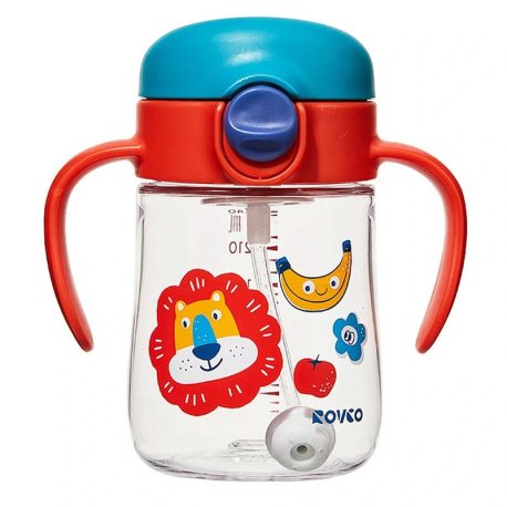 لیوان نی دار 360درجه طرح شیر رووکو Rovoco