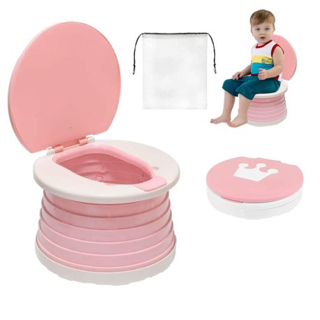صندلی توالت تاشو و مسافرتی کودک طرح تاج