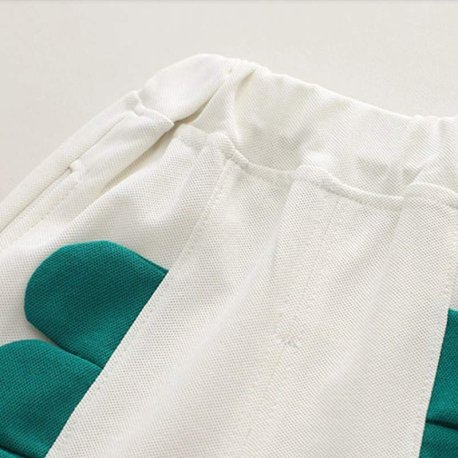 ست تیشرت و شلوارک کرم سایز 2XL بچگانه SNE7EN