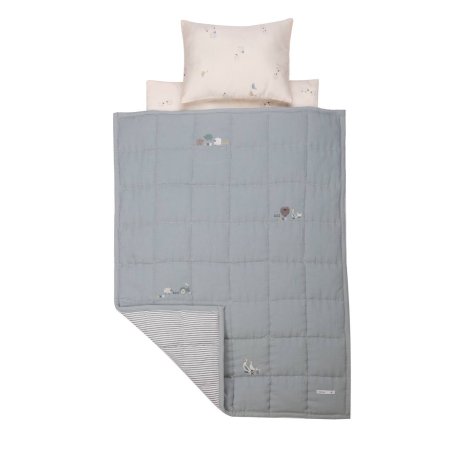 سرویس خواب سه تیکه مسافرتی موسلین رنگ کله غازی