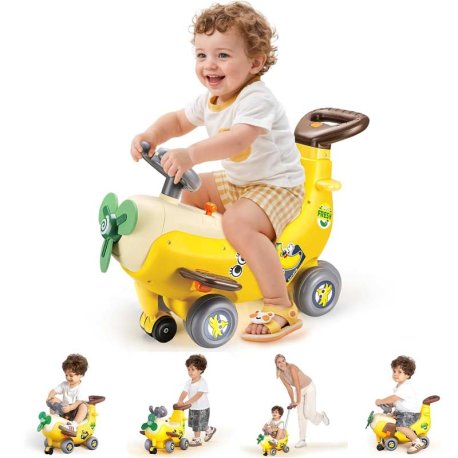 واکر هواپیما موزی 4 کاره هولی تویز Hola Toys