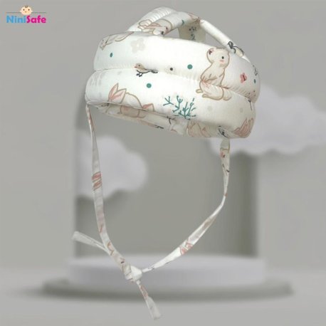 کلاه  محافظ و ضربه گیر سر کودک طرح بانی ninisafe