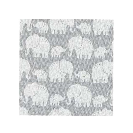 پشه بند گارد دار 4 تکه نوزاد طرح فیل طوسی ایس ایز Isiz