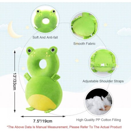 محافظ سر کودک وارداتی طرح قورباغه