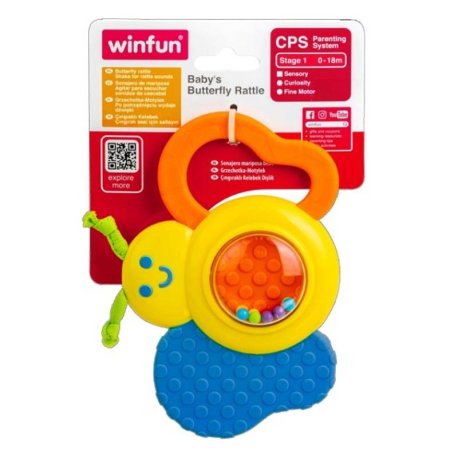 اسباب بازی جغجغه پروانه وین فان Winfun