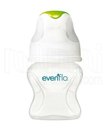 شیشه شیر طلقی 150 میل نوزاد ایون فلو Evenflo - 1