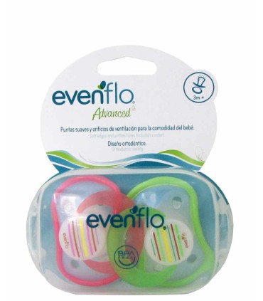 پستانک ارتودنسی دو عددی نوزاد ایون فلو  Evenflo - 2