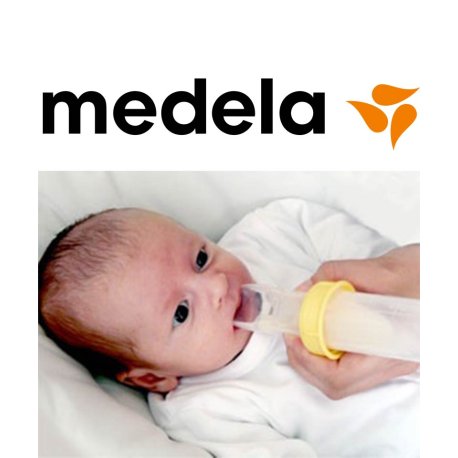 شیشه شیربا سرپستانکی قاشقی مدلا Medela - 2