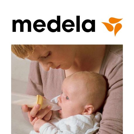 شیشه شیربا سرپستانکی قاشقی مدلا Medela - 3