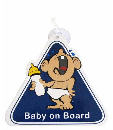 آویز هشدار کودک در ماشین Baby on board - 11