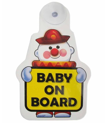 آویز هشدار کودک در ماشین Baby on board - 12