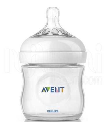 شیشه شیر طلقی نچرال 125 میل فیلیپس اونت Philips Avent - 1