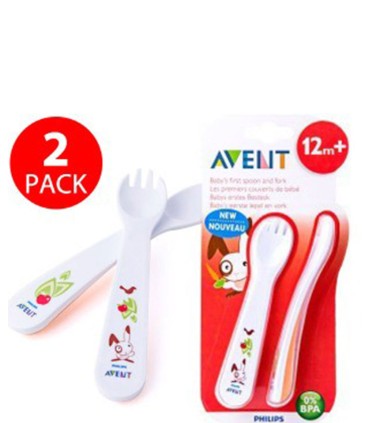 قاشق و چنگال فیلیپس اونت Philips Avent - 2