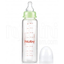 شیشه شیر پیرکس 240 میل نابی Nuby - 1