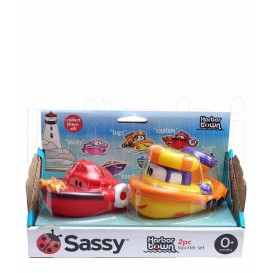 لوازم بازی و سرگرمی حمام کودک پوپت قایق شناور دو عددی ساسی Sassy