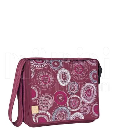 ساک لوازم نوزاد پستی مدل Casual Fossil rumba red برند لیسیگ LAESSIG - 1