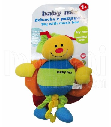 عروسک نخکش موزیکال زنبور بی بی میکس Baby Mix - 1