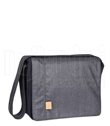 ساک لوازم مادر و نوزاد مدل Messnger Bag twill blackبرند لیسیگ LAESSIG - 1