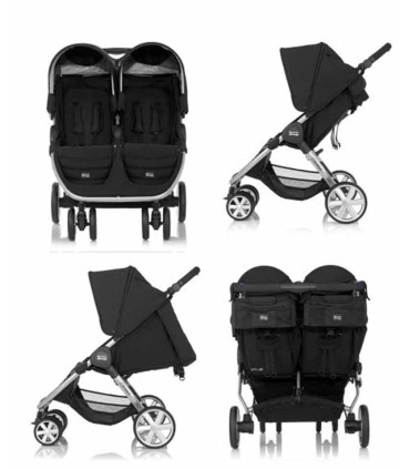 کالسکه دوقلو نوزادی مدل Bagile double بریتکس britax - 2